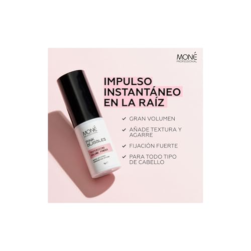 MONÉ PROFESSIONAL Polvos Voluminizadores Pelo Mujer - Volumen Instantáneo - Texturizador de Cabello - Aroma Suave de Vainilla - Levanta la Raiz - Hair Volume Powder Spray - 8 g - imagen 2