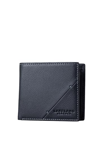 Image of Allerdale Real Leather Men's Bi-Fold Wallet (Black)