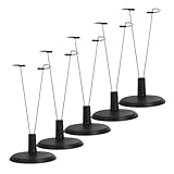 TOGEVAL 5個 ディスプレイスタンド ドールサポートラック フィギュアスタ