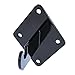 Gridwall and Slatgrid Panel Wall Mounting Brackets (Quantity 5) (5, Black)