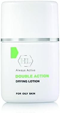 HL Holy Land Cosmetics Double Action Drying Lotion for Oily Skin to Promote Faster Healing of Blemishes while Preventing Future Breakouts, 1 fl.oz
