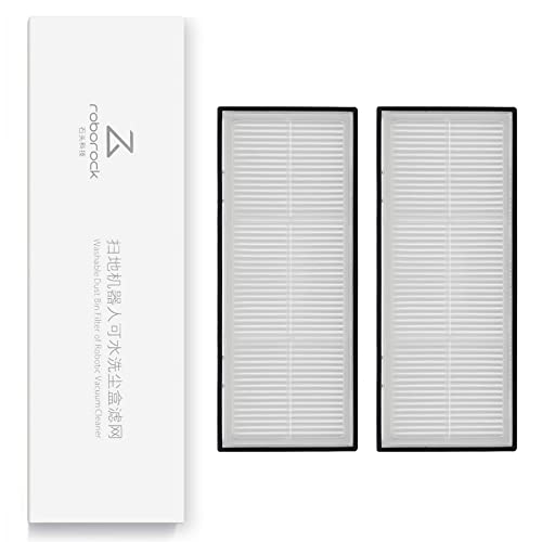 roborock Original S8/S8+/S8 Pro Ultra/S7/S7 Maxv Ultra/S7 Pro Ultra Zubehör, Waschbarer HEPA Filter, 2er Pack