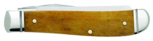 Image of Case WR XX Pocket Knife Smooth Antique Bone Mini Trapper Item #58188 - (6207 SS) - Length Closed: 3 1 /2 Inches