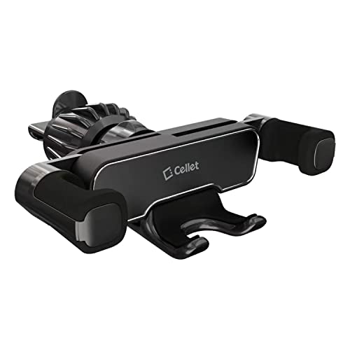 Cellet Car Phone Holder Mount, Gravity Car Phone Mount with Newest Air Vent Clip Auto Lock Hands Free Cell Phone Holder Mount for Car Compatible for iPhone 14 Pro Max Plus 13 12, Galaxy, Google Pixel