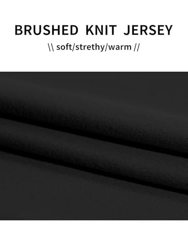 Base Layer Men Long Sleeve Shirt(Black,L)