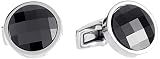 BOSS Herren T-Shine Manschettenknöpfe, Black1, ONESI