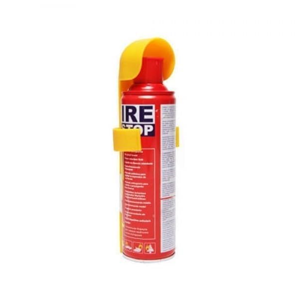 BANIAMART 500ml Fire Extinguisher Spray with Mounting Stand | Portable & Compact Fire Safety Spray for Car, Taxi, Vehicle, Home & Office | Easy to Use for Non-Electrical Fires-image-17