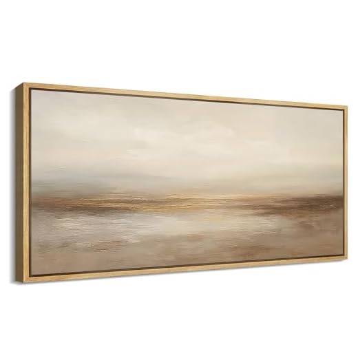 Extra Large Neutral Abstract Canvas Art
