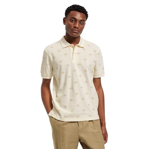 Scotch & Soda All Over Print Polo Shirt, Polo, Uomo, Shell, S