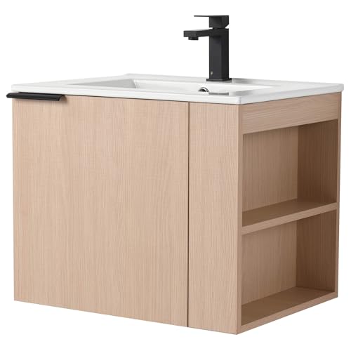 Fine Fixtures 24 Inch Elmridge Modern Bathroom Vanity White