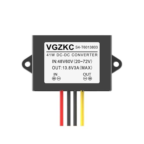 48V60V~13.8V DC�d���~�����W���[�� 30-72V~13.8V �����ԗp���艻�d���R���o�[�^�[(48V60V~13.8V 3A)