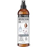 Pure Topical Magnesium Oil Spray, Ultra Fast Absorption for Better Health, Organic Zechstein Brine...