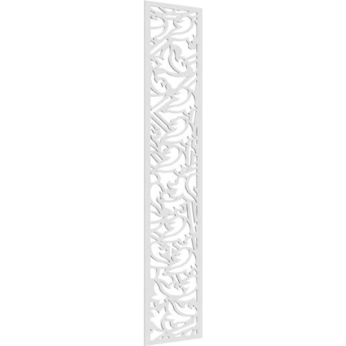 23 3/8"W x 95 3/8"H x 3/8"T Henderson Decorative Fretwork Wall Panels in Architectural Grade PVC