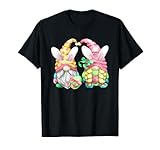 Photo Gallery cute easter egg hunting design for women bunny ear gnomes maglietta Photo Gallery cute easter egg hunting design for women bunny ear gnomes maglietta