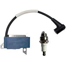 ID#C10415 A411000312 Coil-Ignition for Echo/Shindaiwa Trimmer/Brushcutter SRM-280,SRM-280S,SRM-280U with Spark Plug,SRM-280T,Replace Coil A411000311
