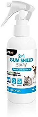 VetIQ 2in1 Denti-Care Edible Dog Toothpaste, 70g, Dog Cleaning Products Reduce Tartar Build-Up and Give Your Dog Fresh Breath, Puppy Toothpaste With No Artificial Ingredients, Fresh Dog Breath