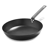 Merten & Storck Carbon Steel Black Frying Pan, 12-Inch
