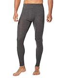 Idealer Reisebegleiter aus LAPASA Thermal Unterhose aus 100% Merinowolle. Der Stoff ist flauschig warm und kann auch dabei helfen, die Körpertemperatur zu regulieren, schafft den ganzen Tag gutes Körperklima.