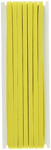 NBK カラー平ゴム 12コール 7mm幅×30m巻 黄 F10-COL12-Y