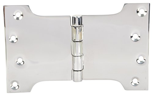 Ssiskcon Parliament Door Hinge Wide Throw Expandable Swing Clear Reversible Interior Exterior Nrp Mirror Polished 32 Stainless Steel 4 Inch X 4 Inch X 6 Inch With 8 Self Drilling Screws (Pack Of 2) #TOP19