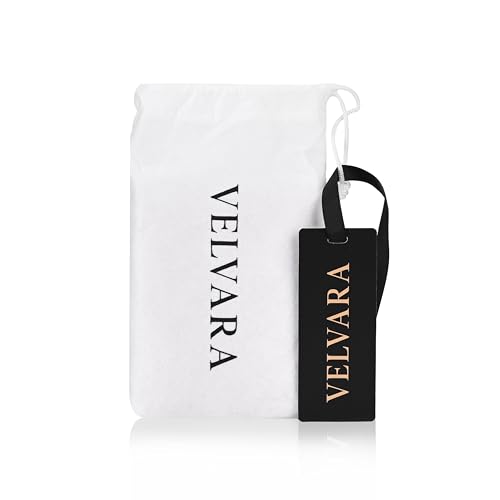 Velvara Front Pocket Wallet for Women, RFID Blocking, Slim Minimalist PU Leather Card Holder, Ultra-Thin Compact Design with Wrist Strap (White) by Velvara - Used condition - Image 9