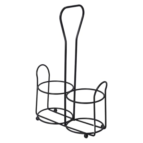 Pfeffermühle, Metallständer, Metall-Salz- und Pfeffermühle, Standfuß, stabil, spülmaschinenfest, Esstisch-Organizer für Liebhaber, Freunde, Erwachsene