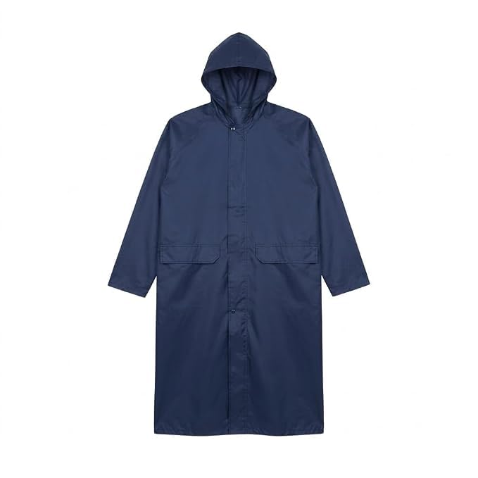 (1 Years Assured Warranty Waterproof Hooded Raincoat for Men and Women, Lightweight Outdoor Jacket for Hiking, Camping, Trekking, Travel, Walking and Outdoor Exploration-image-9