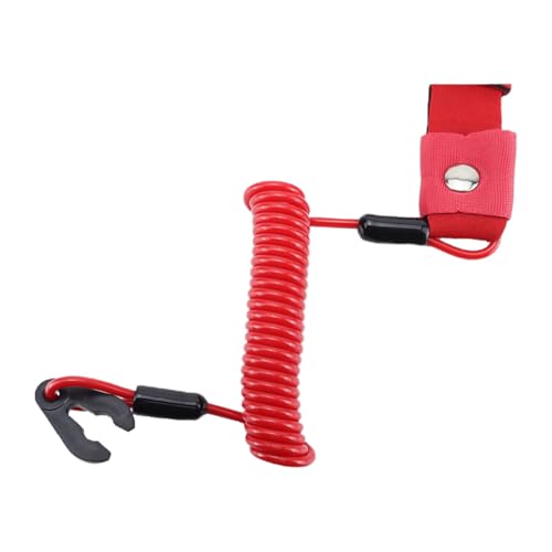 CENPEK Universeller Sicherheits-Kill-Stop-Schalteranschluss, Lanyard-Kabel passend für Yama-Ha Jet-Ski-Motorboot, Sicherheitsseil für Außenbordmotoren