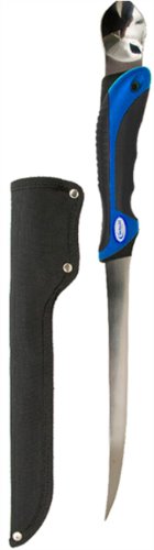 Mustad 9-Inch Spoon and Sheath Filet Knife