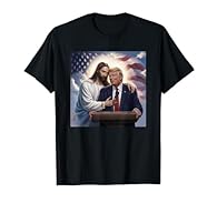 Patriotic Religious Faith design. Lightweight, Classic fit, Double-needle sleeve and bottom hem