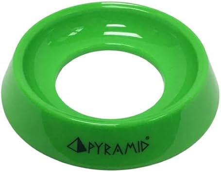Pyramid Bowling Ball Cup Lime Green - Available in Multiple Quantities - Holds Bowling Ball in Place for Displaying-Cleaning-Sanding-Storing - Compatible with All Bowling Balls