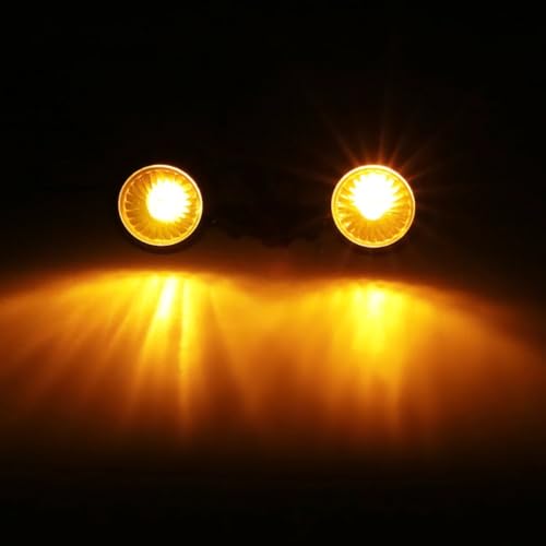 Clignotants moto universels bullet chrome pour custom et cafe racer - 3
