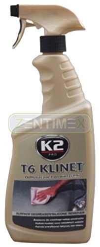 Barniz de desengrasante (como antes de preparación de aplicar cera y Junta Medios) barniz Eliminador de limpiador abrillantador Eliminador de silicona (wachsentferner plástico Elementos Elementos de goma Elementos de cristal 0,77l vaporizador Cover