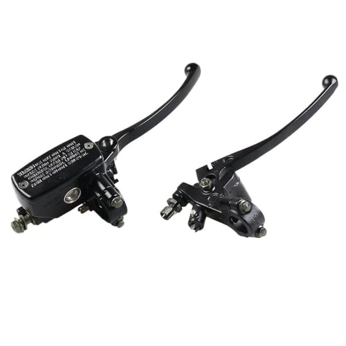 Levier de frein moto et commande hydraulique guidon 7/8 embrayage noir universel