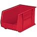 Bin [Set of 12] Color: Red, Size: 10" H x 11" W x 18" D