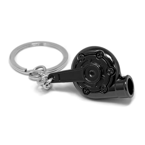 Hitt Brands Turbo Keychain for Car Keys – Realistic Spinning