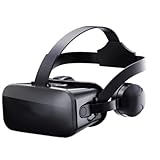 Sailozai VR眼鏡、仮想携帯電話3 Dゲーム4 K一体ヘッドセット、パノラマスマート、焦点距離調整と眼幅非球面光学系の良好な密着度視野角120°通気性軽量サポートスマートフォン自宅で楽しむことができる (J 20単品)