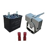 CCHUI 2319792 W10197428 TSD2 Start Device Combination and 2264017 Compressor Run Capacitor for Whirlpool Refrigerator and Freezer W10662129 W10189190 241941003-1 YEAR WARRANTY