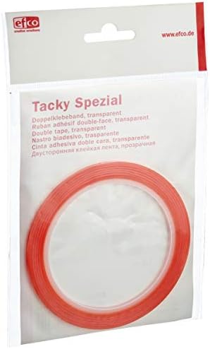 EFCO 1520603 Tacky Spezial Double Tape, Red, 3 mm x 10 m