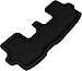3D MAXpider 2008-2013 Toyota Highlander Kagu 3rd Row Floormats - Black (L1TY15031509)