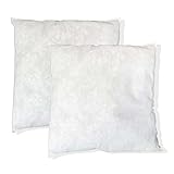 LANTBERG | Kissen 50x50, 2er Set Dekokissen aus 100% silikonisierten Polyester-Fasern | Perfekt als Sofakissen | Pillow Zierkissen pflegeleicht & waschbar