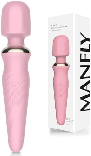 Portable Electric Massager, Rechargeable Multiple Speeds and Mode...