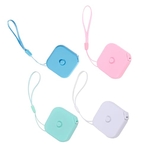 Set de 4 cintas métricas mini flexibles Zerodeko miniatura 1