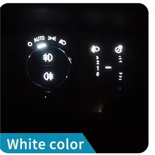 Interruptor de control de faros Cruze y Trax con luz blanca para restaurar tu panel 2