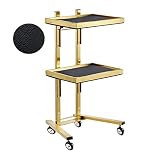 【PLATZ SPAREN & IHRE ARBEIT EINFACHER MACHEN】mit unserer vielseitigen Haarstyling-Station bestehend aus 1 eingebauten Schlitzen und 3 Tabletthaltern. Hergestellt aus hochwertigem ABS-Kunststoff, der maximale Haltbarkeit gewährleistet, bietet es Ihnen einen zusätzlichen Arbeitsbereich.