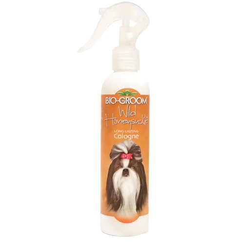 Bio-Groom - Wild Honeysuckle Hundeparfüm - Duftendes Parfümspray - Mit feinen natürlichen Duftstoffen - Ideal für zwischen den Bädern - 118 ml