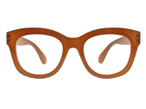 Goodlookers Reading Glasses 'Encore' Muted Orange +2.00