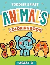 Sommario Edition Livre Audio Toddler's First Animals Coloring Book: 100+ Pages | for Ages 1-3 Full