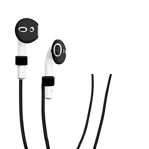 ECBB AirPods �l�b�N�X�g���b�v AirPods Pro2 / Pro1 / 3 / 2 / 1 ���� �Ή� 2�Z�b�g (�� �u���b�N) �ƊE�ŏ� �Ōy�� �y Palmo �p���� ���J������ ECBB �����I �z�[�d���o�b�`�� Palmo �� 