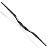 Xc/Am Offroad 780 800mm Downhill Mountainbike Lenker, Breiter Mountainbike Riser Griff 31,8mm Super Langer Fahrradlenker (Schwarz)
